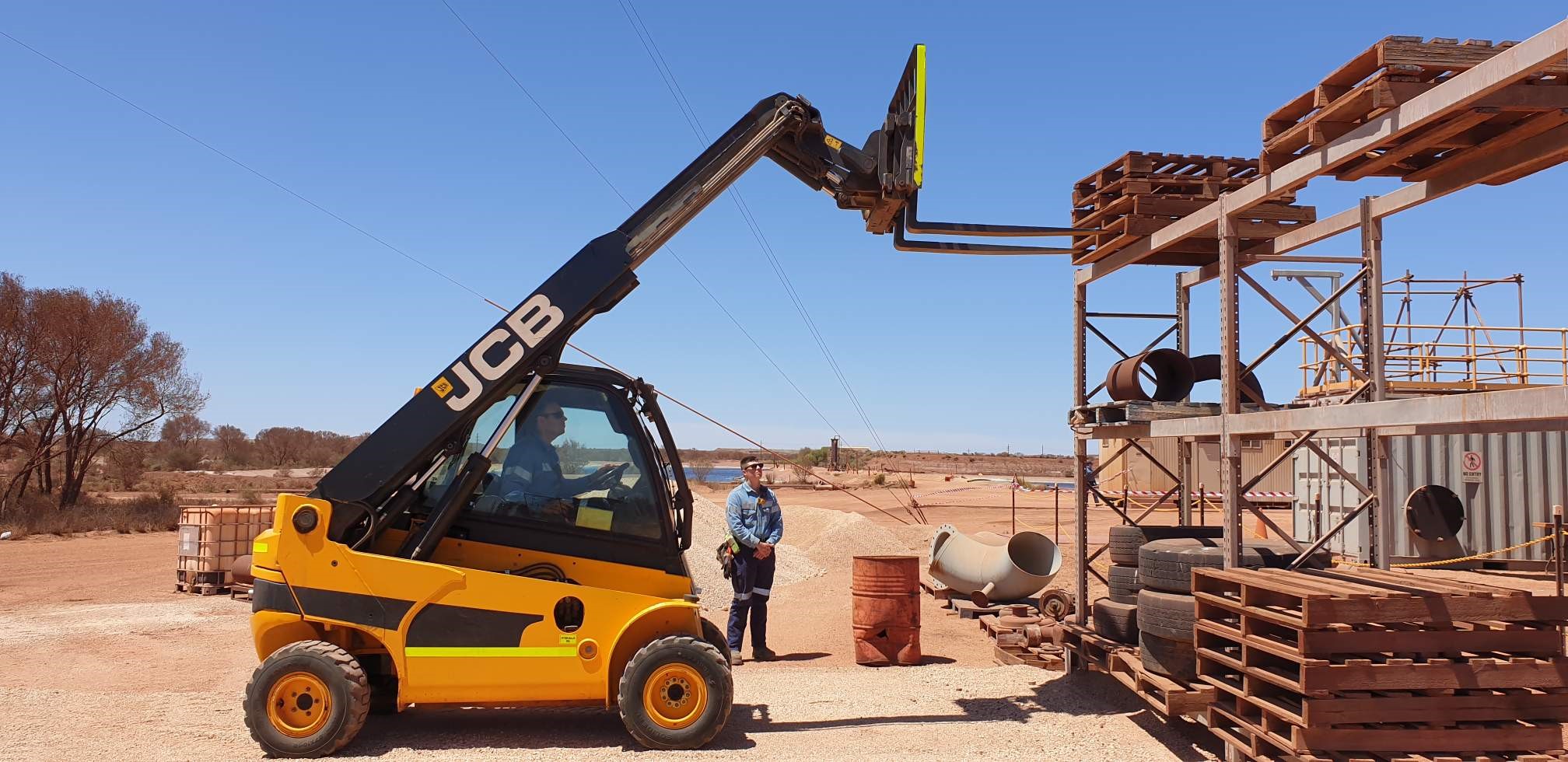 Conduct Telescopic Material Handler Operations course