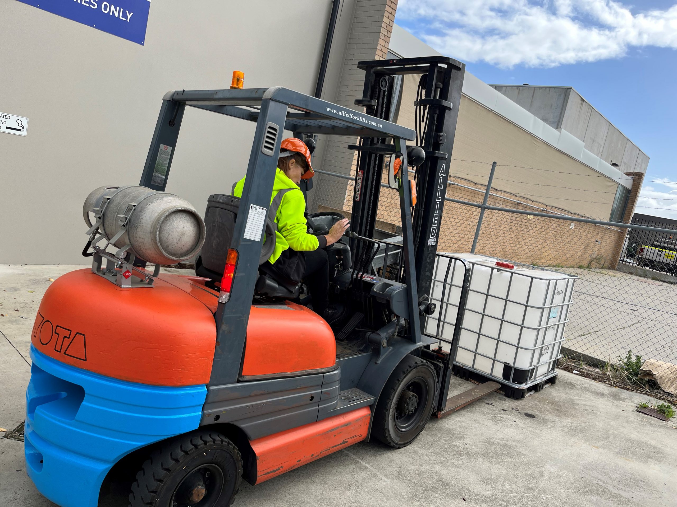 Licence to Operate a Forklift Truck - VOC course